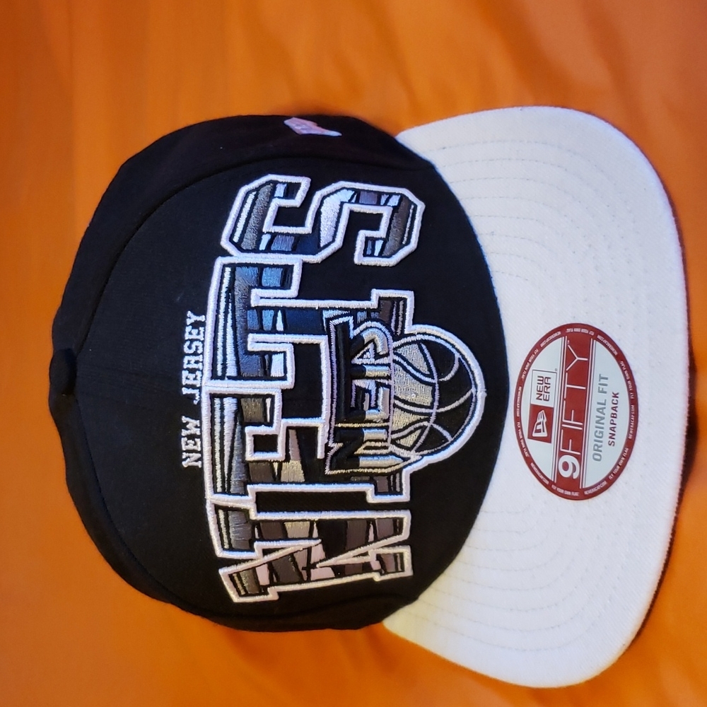 New Era New Jersey Nets 9FIFTY Snapback Hat Hardwood Classic